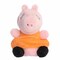 Aurora® Playful Peppa Pig™ Mummy Pig Palm Pals™ Stuffed Animal - Officially Licensed Toys for All Fans - Perfect for Birthdays, Adults and Kids All Ages - Pink 5 Inches